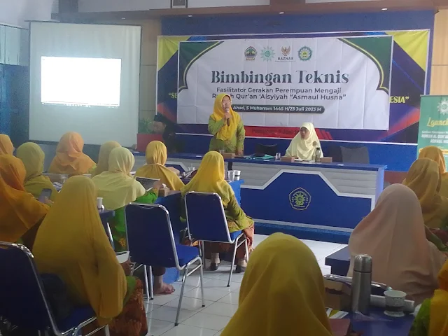 PCA Se-Kabupaten Pemalang Mengikuti Bimtek Fasilitator Perempuan Mengaji