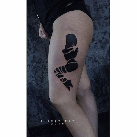 15 Intense Shibari Tattoos