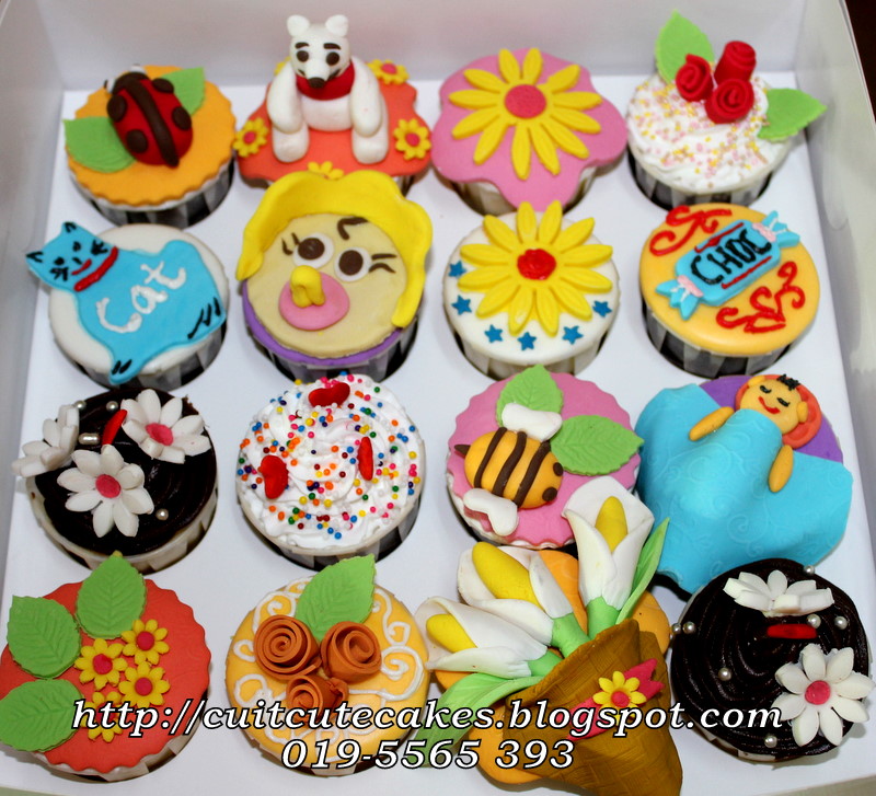 CuitCuteCakes: Kelas Cupcake deco (Advance)-Aslina, Shifa, Ida