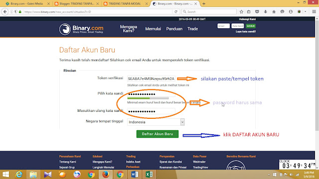 SERBA SERBI TRADING BINARY COM CARA BUAT AKUN  BINARY