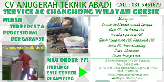 Service AC Changhong Wilayah Gresik 