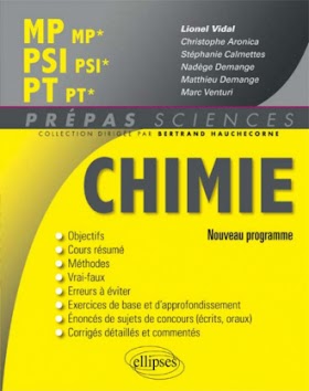 Chimie MP/MP* PSI/PSI* PT/PT* - nouveau programme 2014 | Bookloop