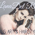 Lana del Rey - Nails art & Hairstyle 