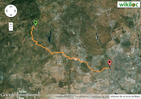 Ruta MTB de El Escorial a Madrid, sábado 22 de febrero 2014 - Pincha para verla en Wikiloc