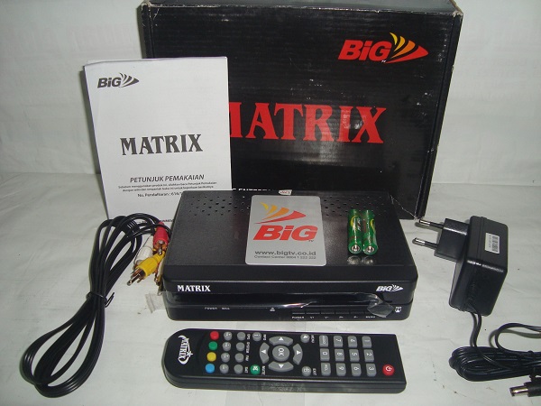  Harga  dan Spesifikasi Receiver Matrix Big TV Parabola Gua