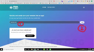 Langkah 1 Tutorial PWABuilder by Leafcoder