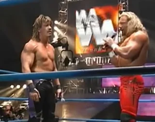 WWA - The Revolution 2002 -  Jerry Lynn confronts Eddie Guerrero