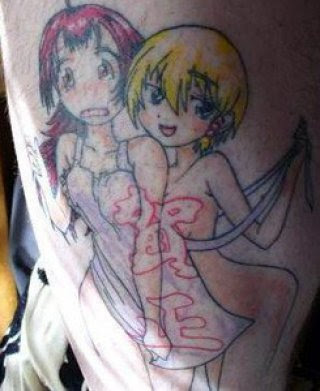 Anime tattoo Mania
