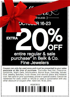 Free Printable Belk Coupons