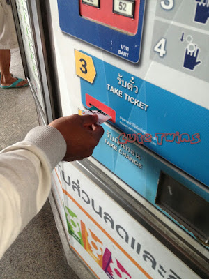 cara membeli tiket BTS Skytrain di bangkok