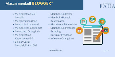 alasan menjadi blogger