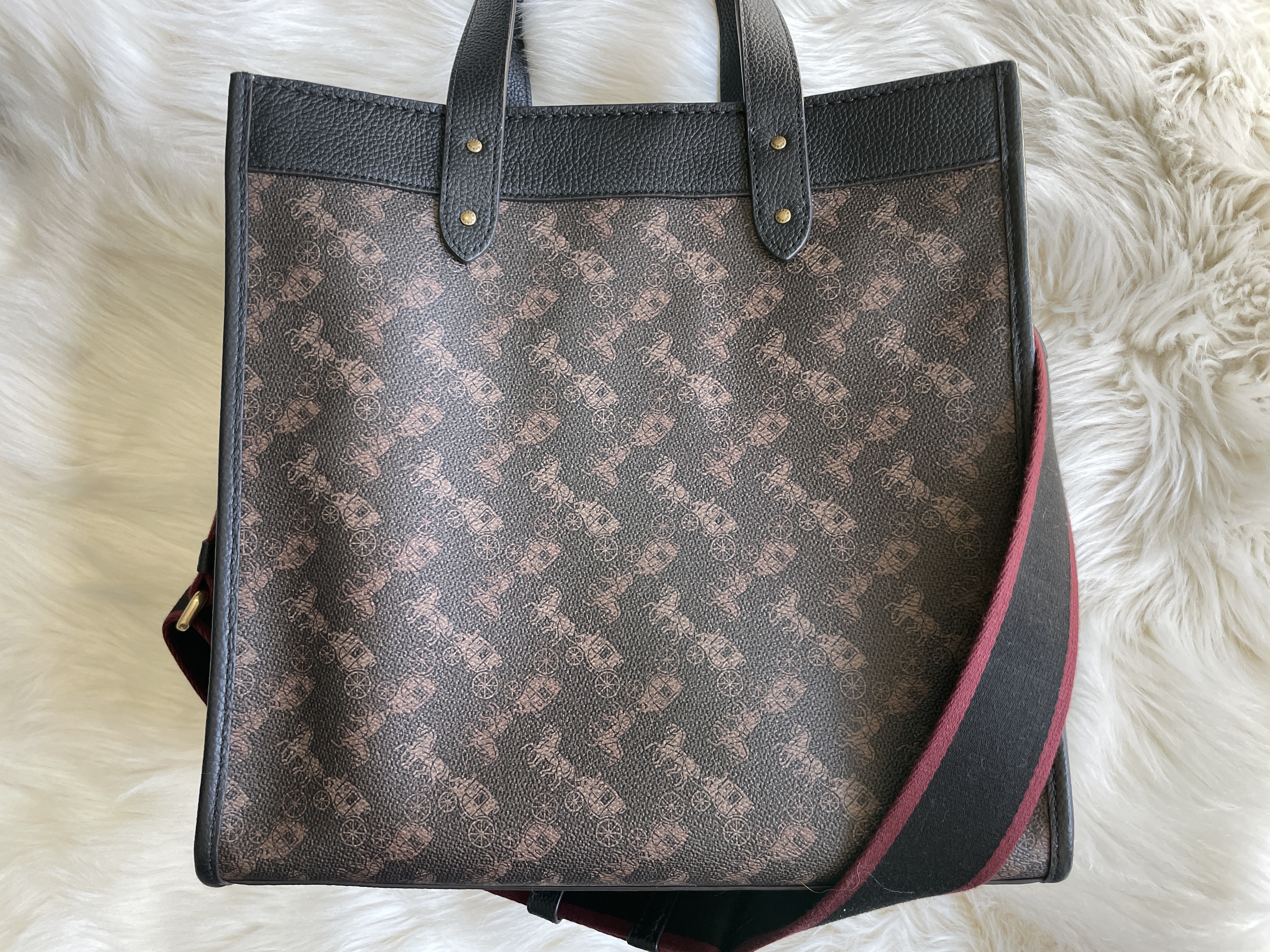 Louis Vuitton Black Leather and Monogram Canvas Daily Confidential - Ruby  Lane