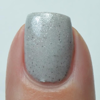 light gray nail polish