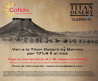 Ven a la Titan Desert by GARMIN en cómodos plazos gracias a Cofidis