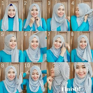 Outfit Ke Pantai Hijab