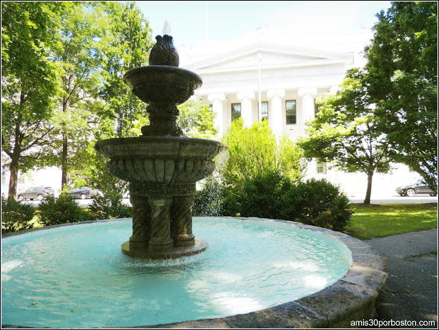 Fuente en el Academy Park, Albany