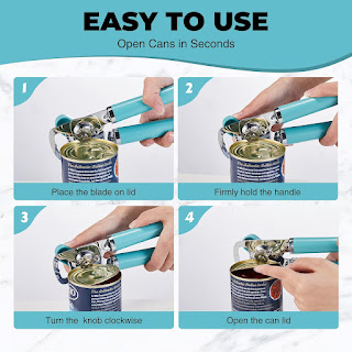 KucheCraft Can Opener Manual how to use