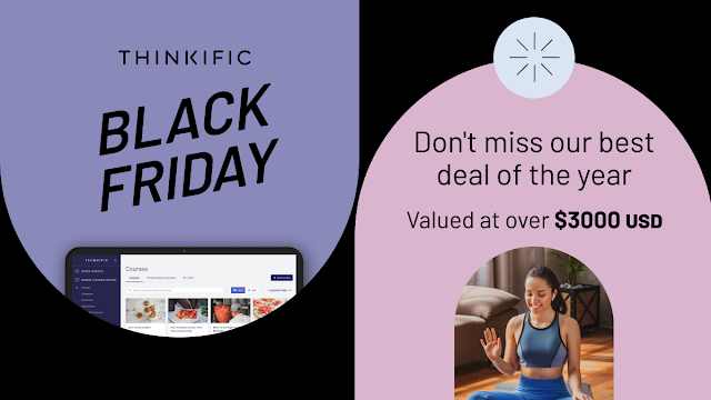 Grab Thinkific's Cyber Monday deal before it's gone!