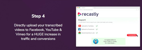  Get instant access to Recastly Premium