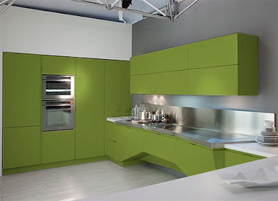 Modern Kitchen Design 3D Picture Italian Style