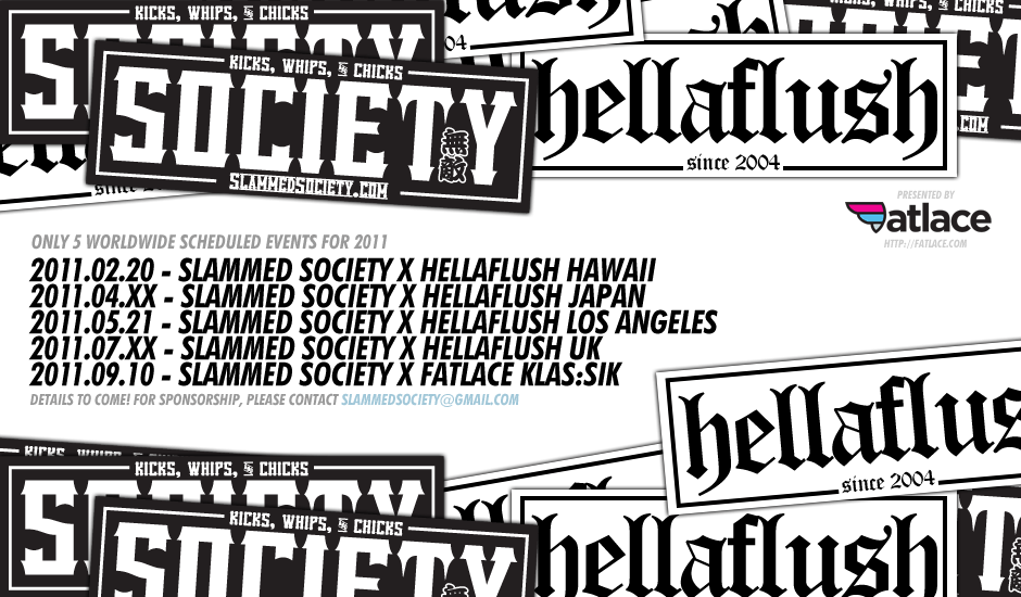Slammed Society Hellaflush 2011 Schedule