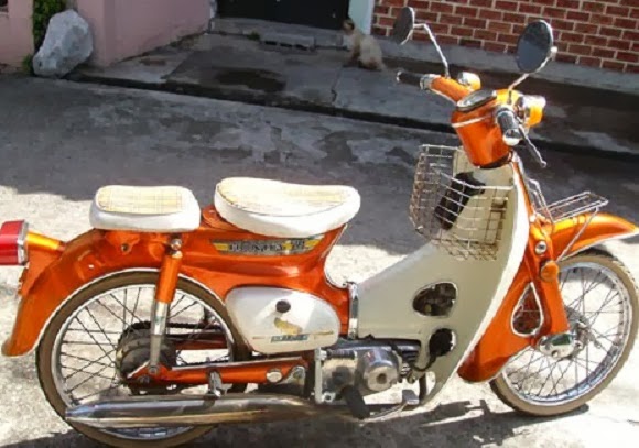 Foto modifikasi sepeda motor  honda c70  c700 modif jok dan 