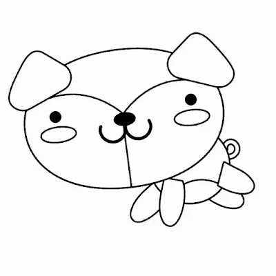 Desenho de um cachorrinho