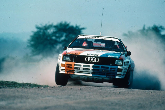 Harald Demuth Audi Quattro Rally Car