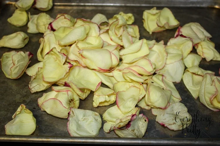 How to make rose water - an easy DIY recipe using fresh rose petals.  