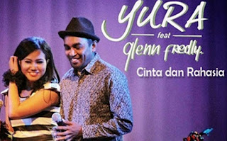 lirik lagu yura ft glenn cinta dan rahasia