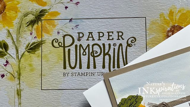 Paper Pumpkin August 2022 - Sweet Sunflowers Alternative (banner) | Nature's INKspirations by Angie McKenzie