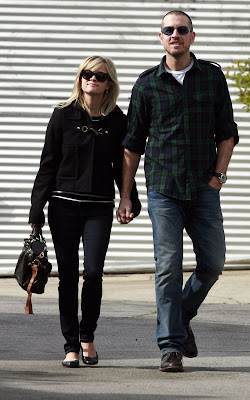 Reese Witherspoon and her fiance Jim Toth spotted out after church in Los Angeles