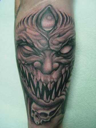 demon tattoos for men