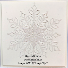 Snow is Glistening Christmas Card #7 Nigezza Creates