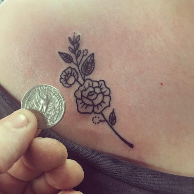 Mini tatuagens femininas 