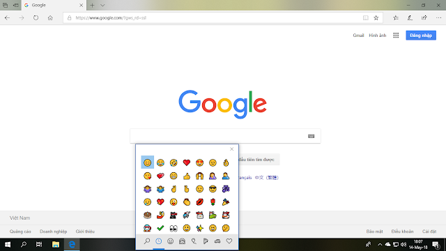 HOTKEY BÍ MẬT ĐỂ MỞ EMOJI MỚI CỦA WINDOWS 10 TRONG BẤT KỲ APP NÀO - Thủ Thuật Pro