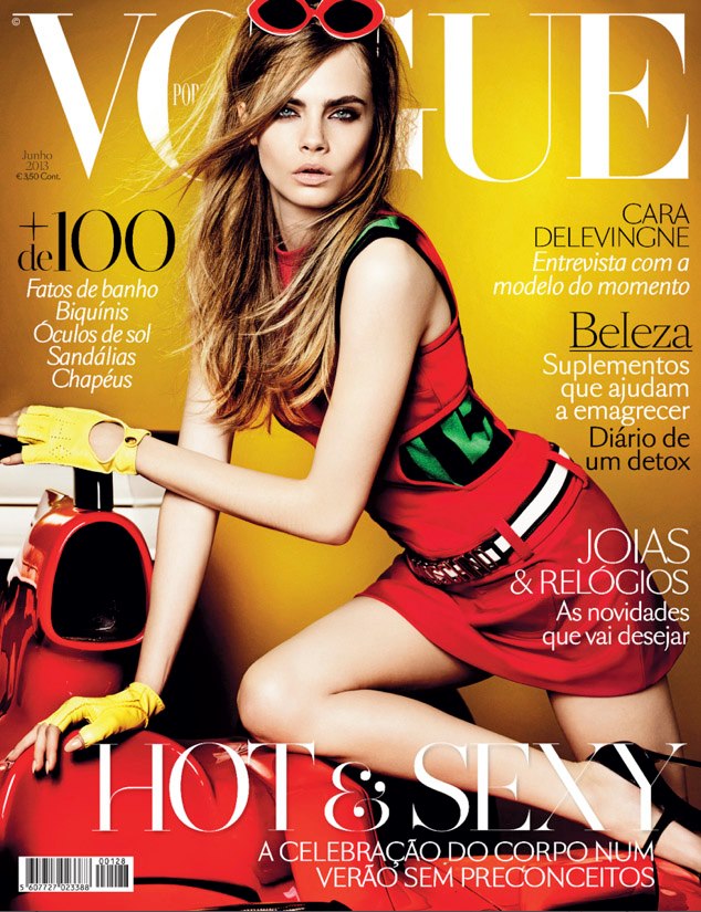 Vogue Portugal June 2013 — Cara Delevingne by Mario Testino