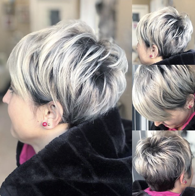 pixie bob haircut short older women