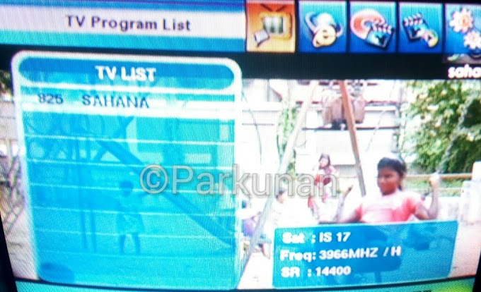 Sahana Music Tamil again started on Intelsat 17 