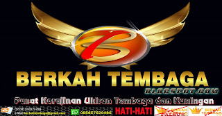 UKIRAN TEMBAGA, UKIRAN KUNINGAN,PENGRAJIN TEMBAGA, PENGRAJIN LOGAM,BERKAHTEMBAGA,HASLIAN BERKAHTEMBAGA,KERAJINAN TEMBAGA,KERAJINAN KUNINGAN,KARTU NAMA,BANNER,LOGO PERUSAHAAN