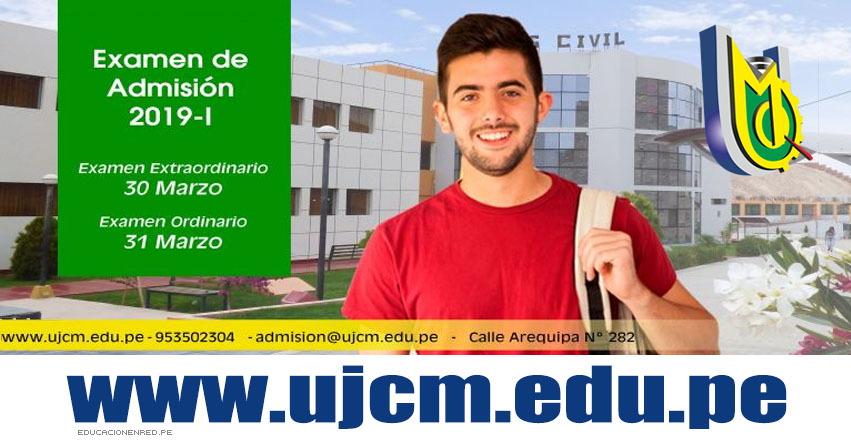 Resultados UJCM 2019-1 (31 Marzo) Lista de Ingresantes - Examen Admisión Ordinario - Universidad José Carlos Mariátegui - www.ujcm.edu.pe