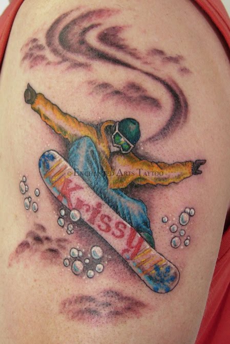 Further Adventures in the Wonderful World of Snowboarding Tattoos