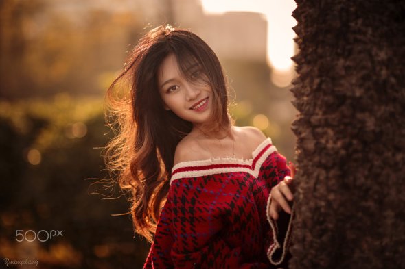 yuanye lang 500px arte fotografia mulheres modelos chinesas fashion beleza hora mágica luz