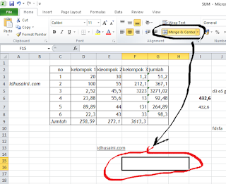 FUNGSI ALIGNMENT PADA MICROSOFT EXCEL.