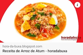 Receita de Arroz de Lingueirão – horadabuxa