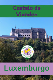 Castelo de Vianden, no interior de Luxemburgo