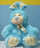 boneka sitting bunny ribon