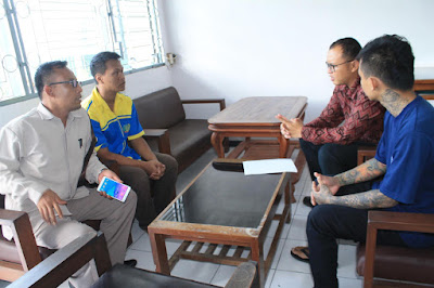 Kapolsek Pajangan Dampingi Kunjungan RBP Mabes Polri ke Rutan Bantul