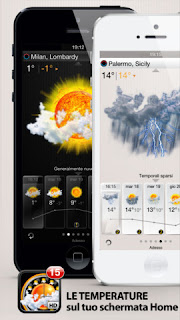 eWeather HD premium previsioni meteo, barometro, carte meteo e terremoti