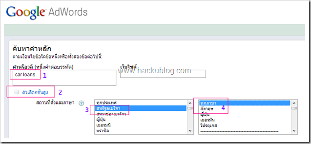 Keyword research for bloging